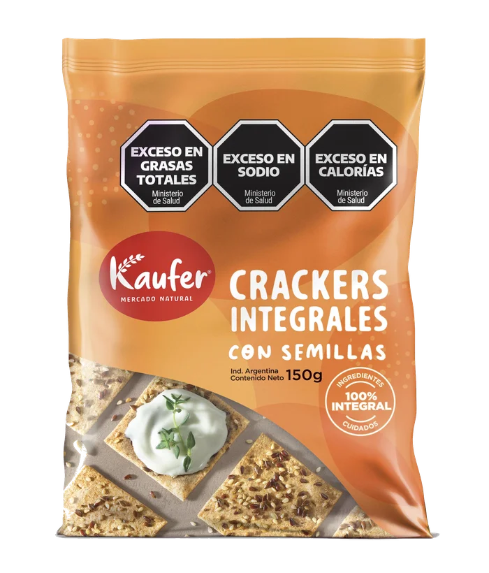 Crackers Integrales con Semillas
