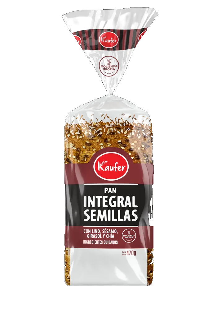 Pan Integral Semillas Kaufer